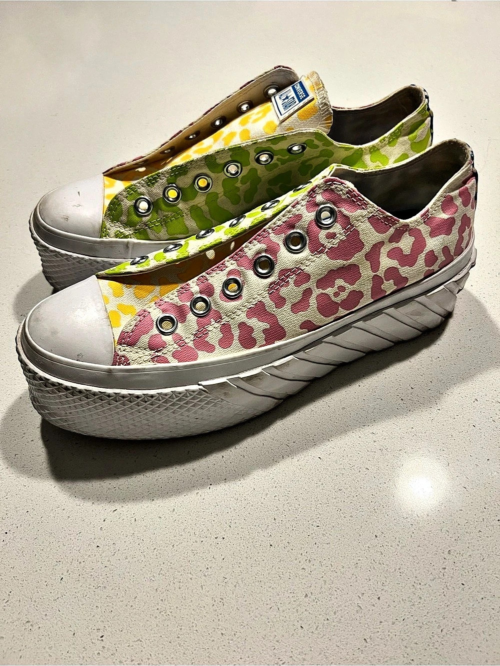 Converse Chuck Taylor All Star Lift Platform Lift Platform Animal Print US 8.5